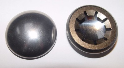 2 Stück Starlockkappe ø 20 mm Sicherungsscheibe Sicherungskappe aus Edelstahl