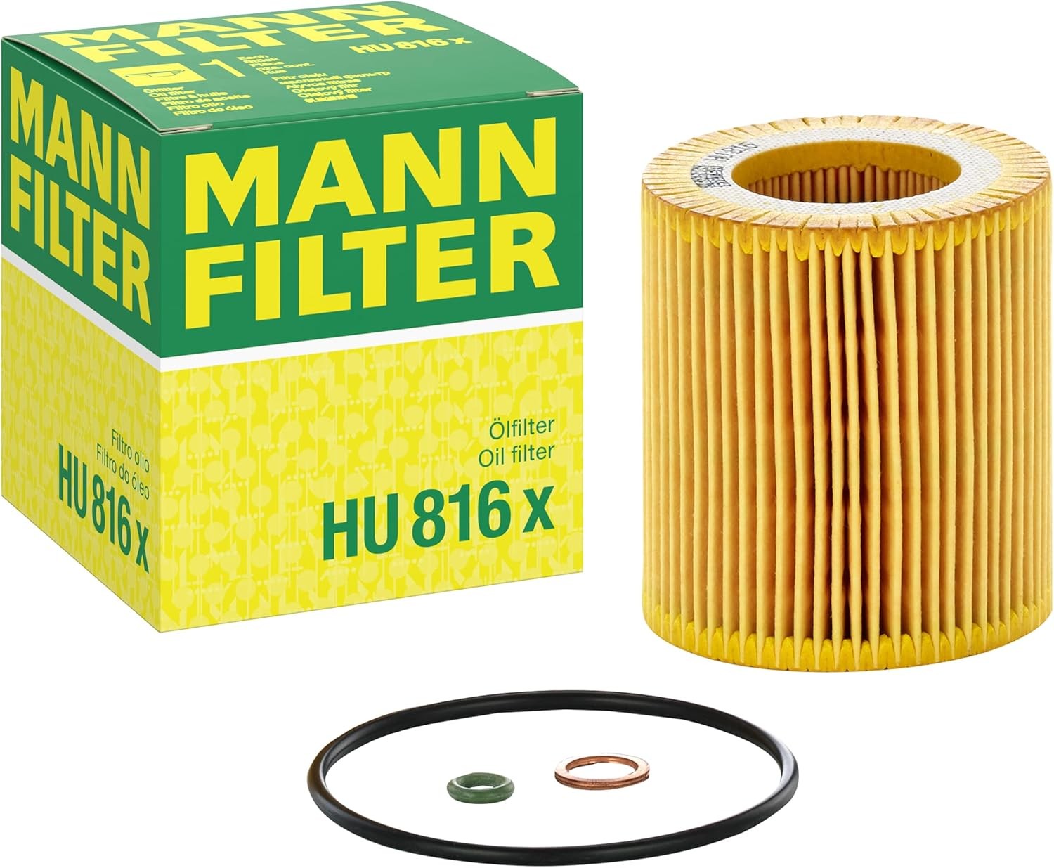 MANN-FILTER HU 816 x Oil Filter - for Cars + Transporters