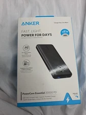 🔥NEW Anker PowerCore Essential 20000 PD USB-C Portable Charger(AFL)