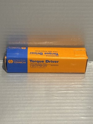 TOHNICHI RTD15CN Rotary Slip Adjustable Torque Driver 2-15 1/4  Hex Japan