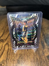 2025 Select Ethan Salas #17 Concourse Zebra Prizm Padres
