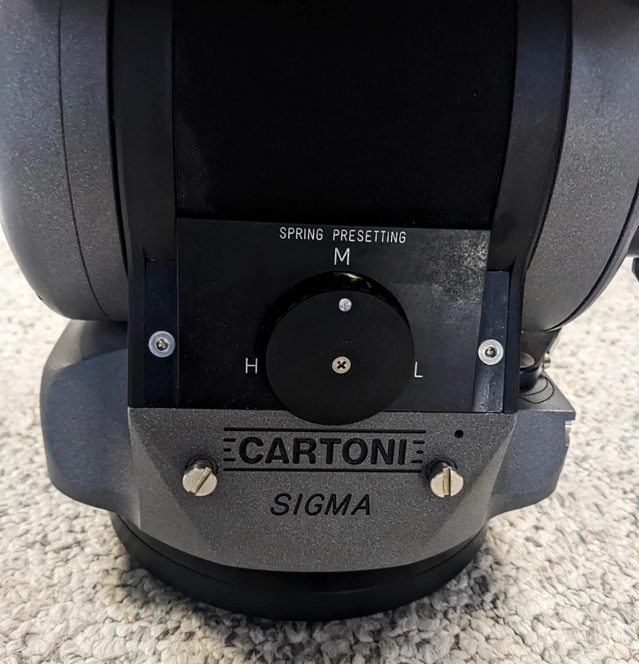 Cabezal fluido Cartoni Sigma Foto 3 de 4