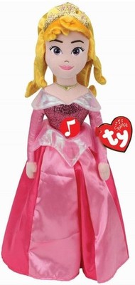 Ty Sparkle, Disney Aurora mit Sound ca 40cm  Prinzessin mit Sound