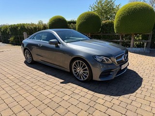 2017/67 MERCEDES E220D AMG PREMIUM COUPE GREY/BLACK 50K MLS FSH PAN ROOF VGC