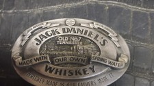 Jack Daniels Whiskey 1989 Aroyo Grande Backle Co. Belt Buckle