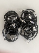 Legrand CAT6A Patch Cables Black 3 Foot Booted Ethernet Lot of 25 New