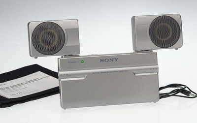 SONY ACTIVE SPEAKER SYSTEM SONY SRS-T77 AKTIVBOXEN FUNKTIONSFÄHIG