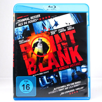 Point Blank Bluray Aus kurzer Distanz Fred Cavayé Gilles Lellouche Elena Anaya