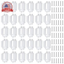 30PCS BE1-2 Electrical Outlet Box Extenders with 60 Screws, 1-Gang Box Ex