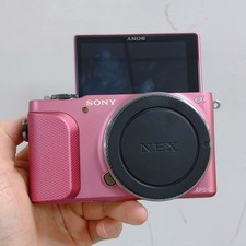 SONY Alpha NEX-3N 16.1MP Mirrorless Digital Camera Pink -95 NEW