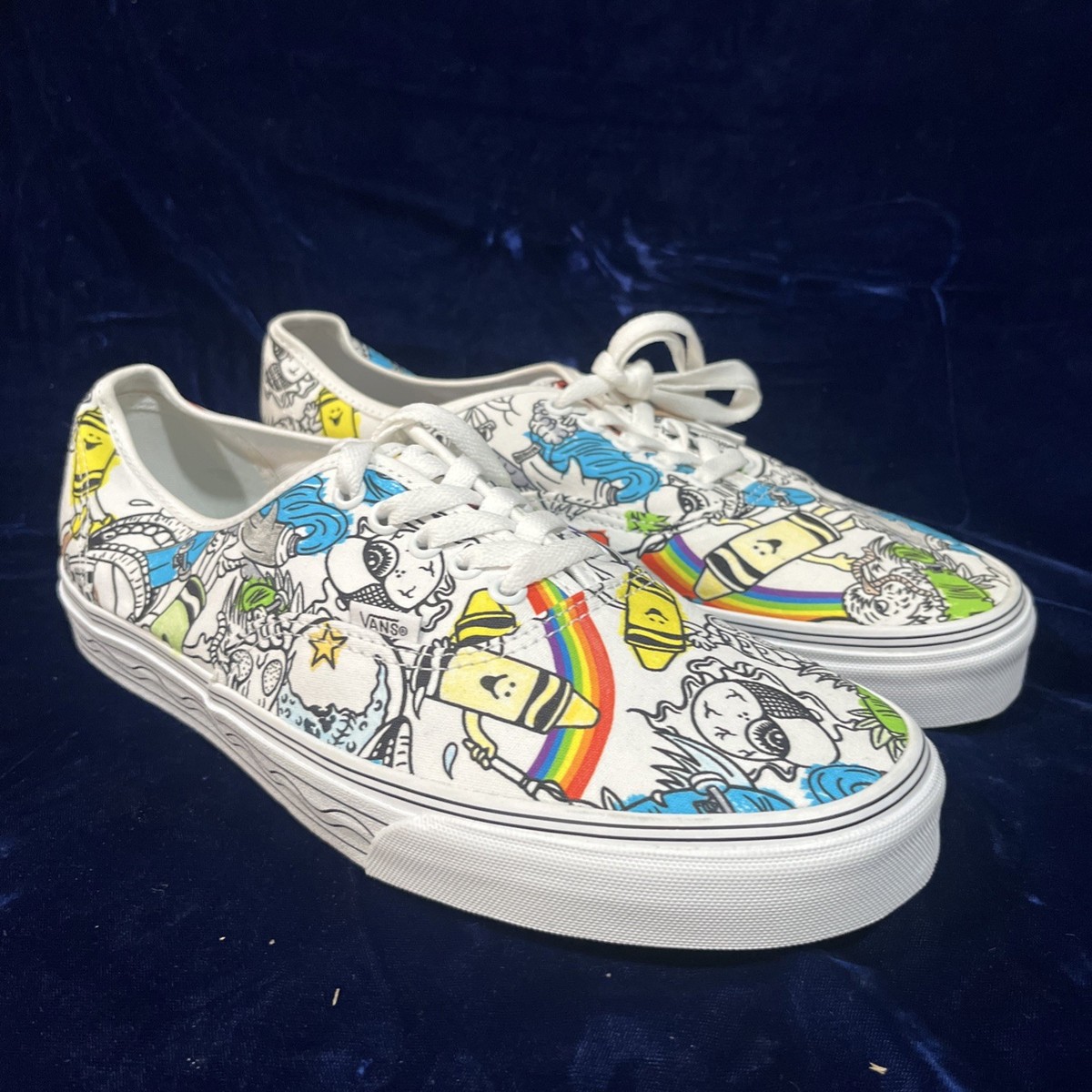 Size 11.5 - VANS Authentic x Crayola Multicolor for sale  display picture 3