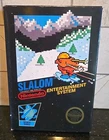 Slalom for Nintendo NES *Complete in Box* Black Box 5 SCREW Great Hang Tag also