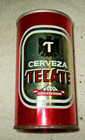 T Cerveza Tecate Beer Can SS Straight Steel — photo 1