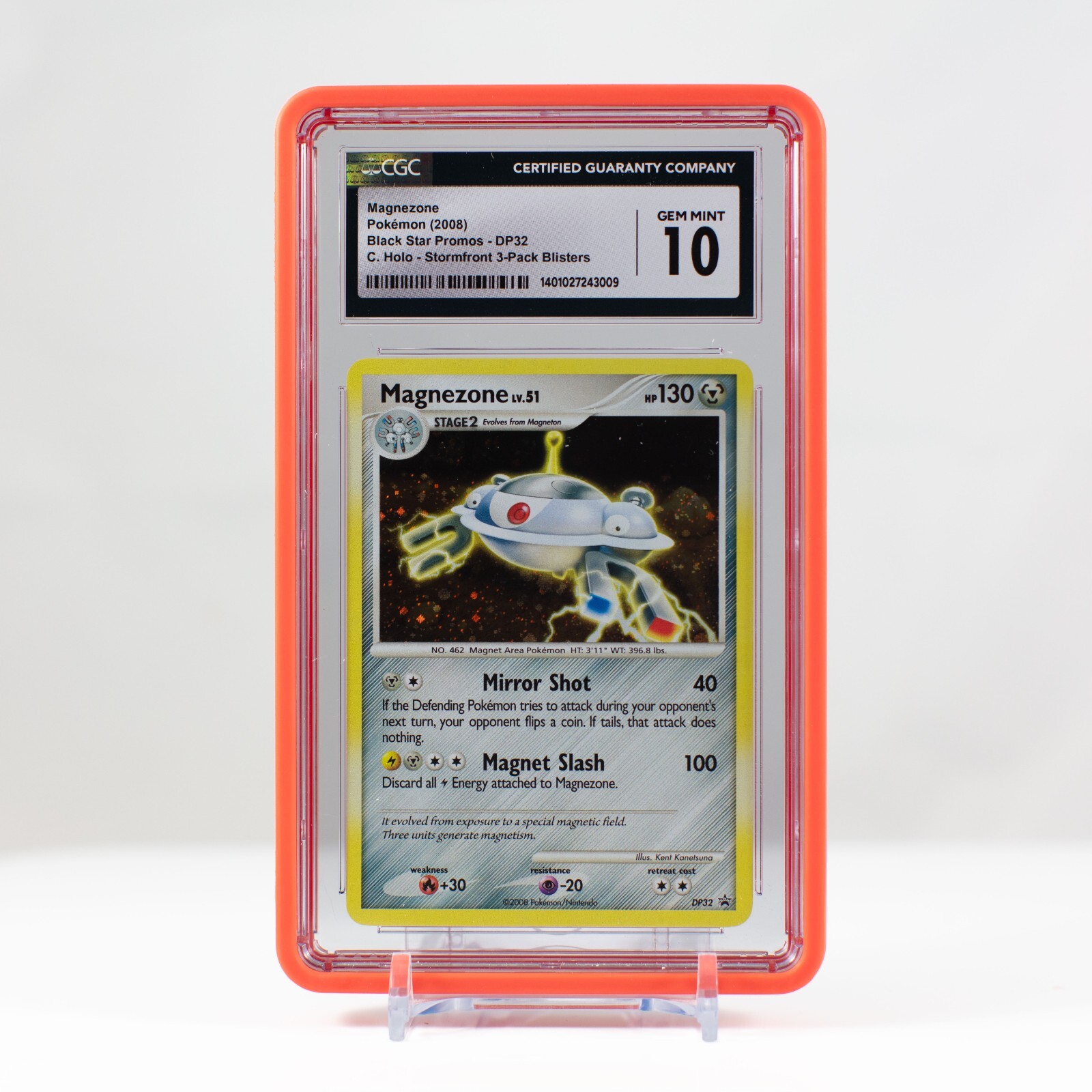 Pokemon Magnezone Holo #DP32 Stormfront Black Star Promo CGC 10 POP 1 