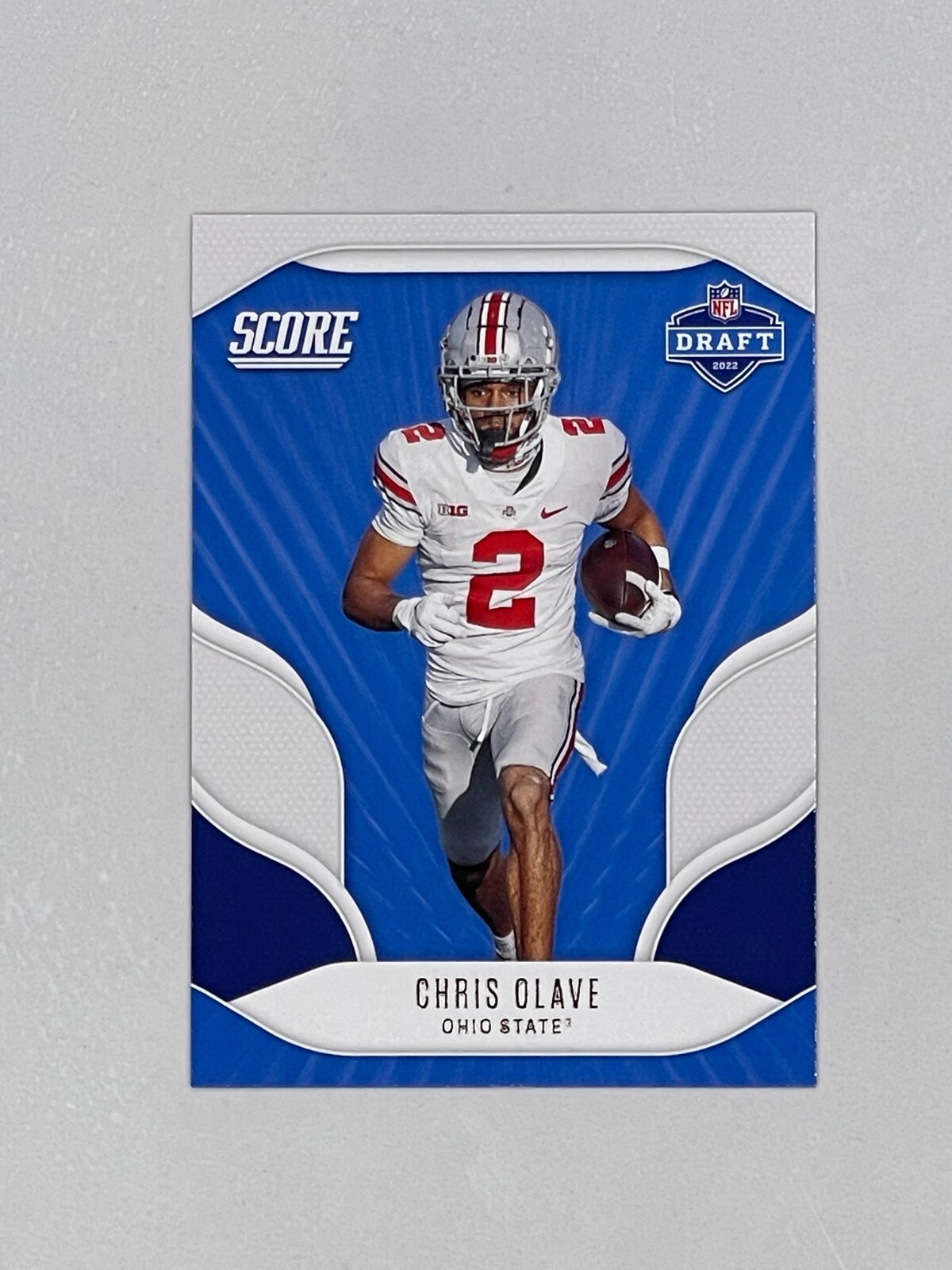 2022 Score NFL Draft #10 Chris Olave