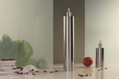 IPAC Olipac® Öl-Flasche tube dritta cruet mit Ausgießer Edelstahl - Bild 1 von 4