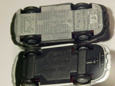 LOT 1.5 INCH 1959 Porsche 356 Open & Closed Praliné 1/87