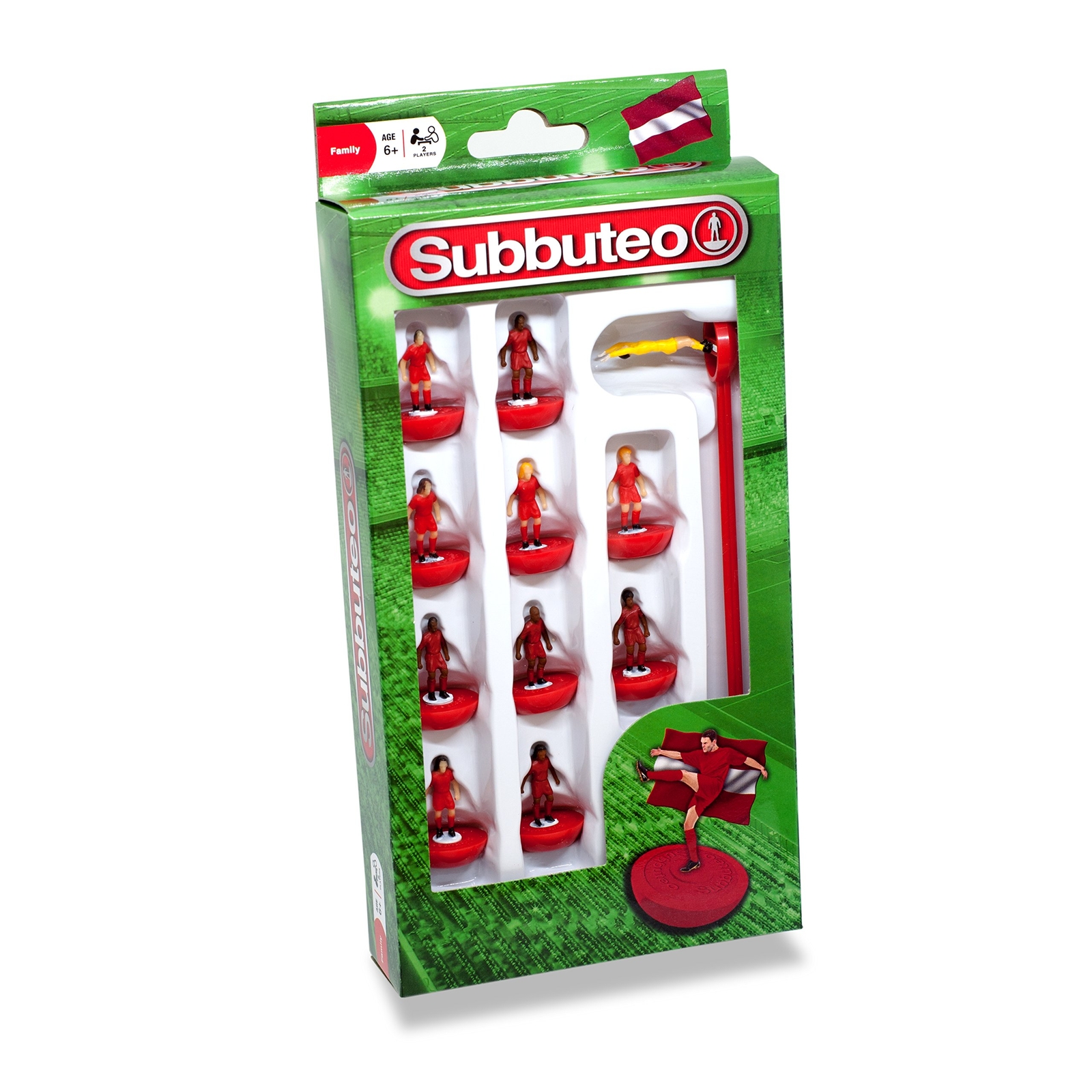 Набор проигрывателей Subbuteo 3435 красный 3990₽