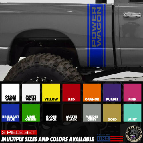 Vinyl Stickers Decal Graphics For Dodge Ram 1500 2500 Truck Power Wagon Stripes - Bild 4 von 12