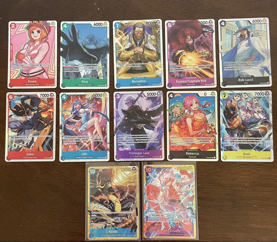 One Piece Awakening of the New Era OP-05 Complete Set 119 Cards English - Image 2 of 3