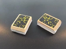 Cuckoo Clock Bellow Tops One Pair of 1 1/4 x 1 3/4"  German Made