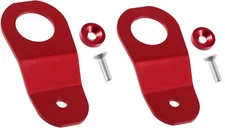2 x Red Aluminum Radiator Stay Mount Bracket w/ Screw for Honda S2000 Integra