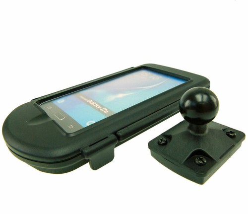 IPX4 Waterproof Hard Shell Phone Case & 25mm Ball Adapter fits Samsung Galaxy J7 - 第 3/7 張圖片