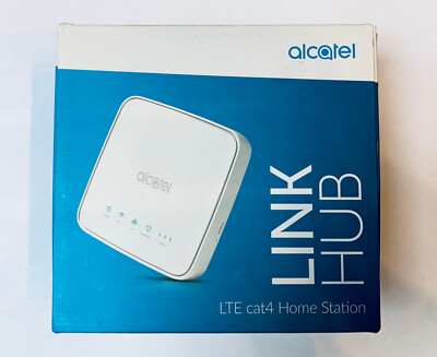 Alcatel Homespot HH40 WLAN Router weiss LTE 4G 150 Mbits Hotspot 2 x SMA Anschl.
