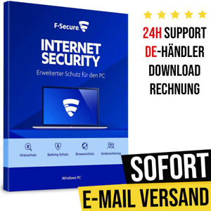 F-Secure Internet Security 2022 - 1PC, 3PC, 5PC | 1 Jahr, 2 Jahre, 3 Jahre