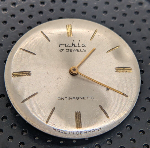 Ruhla UMF 39-12 8 3/4''' Vtg Watch Movements For Parts A - Picture 2 of 8