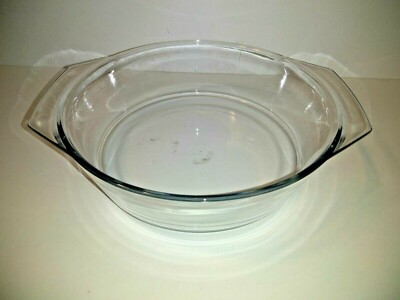 glass baking dish round