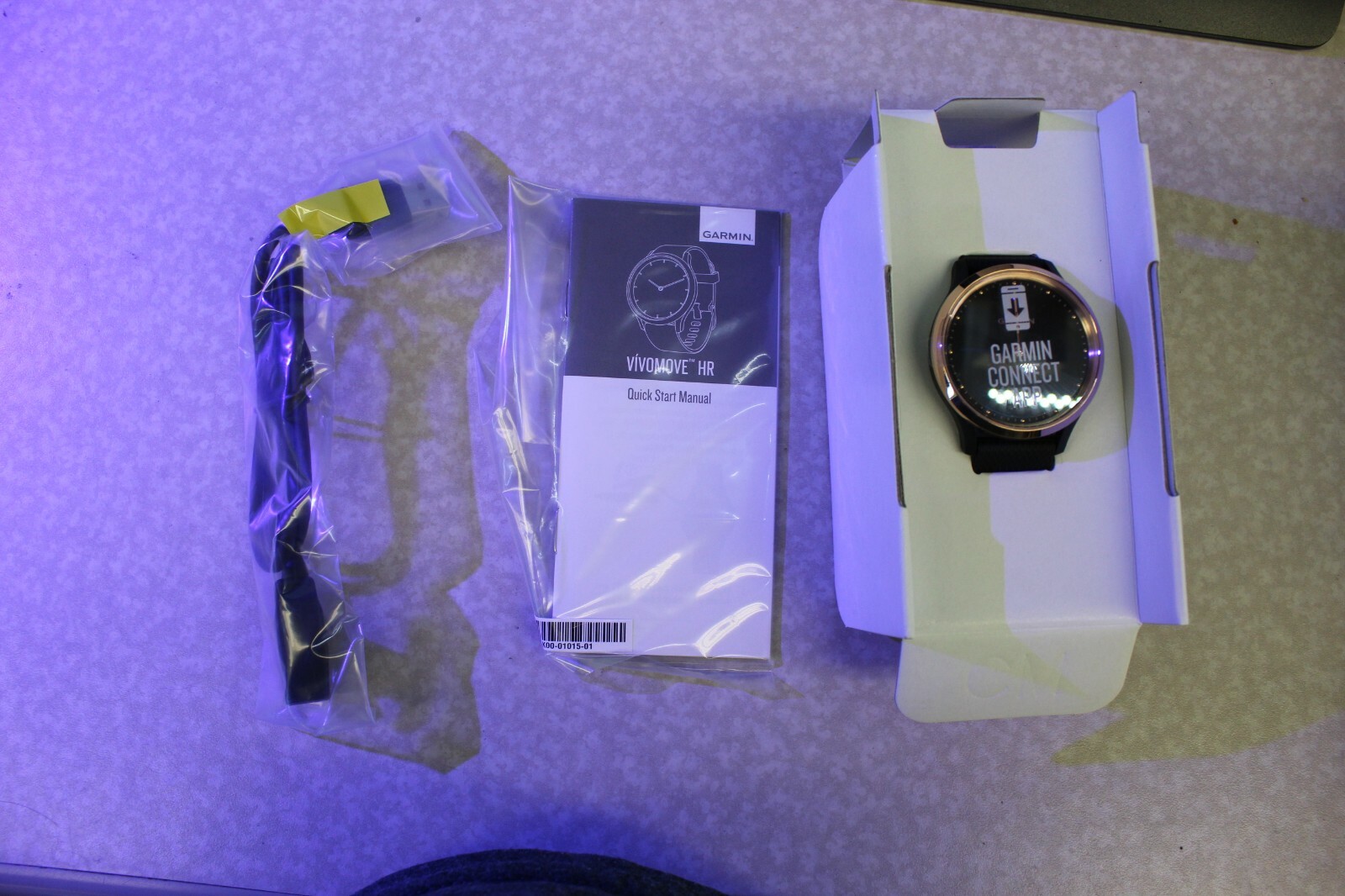 garmin vivomove hr purple