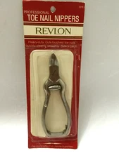 REVLON Toe Nail Nippers Heavy Duty ,Safety # 2316-Packed Damaged-Read detail ..
