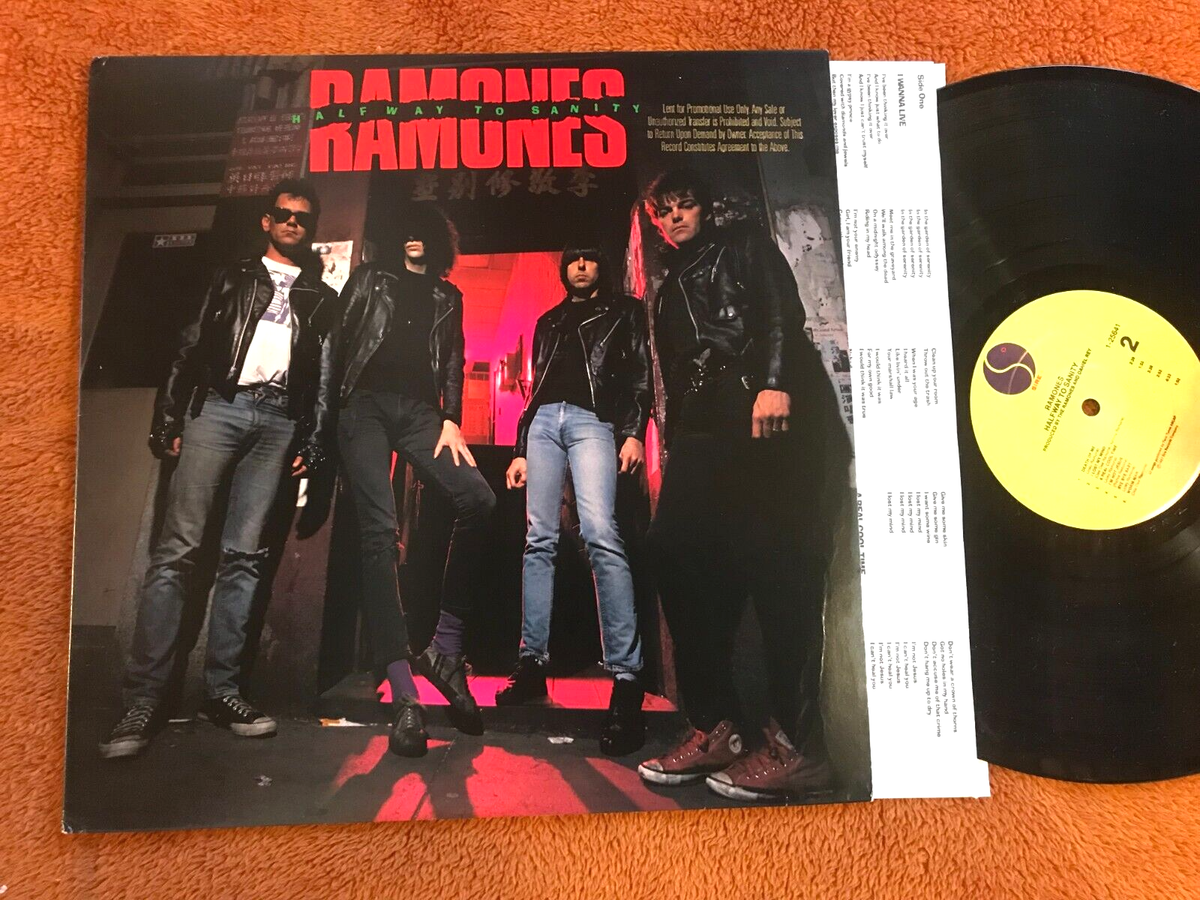 Ramones Halfway To Sanity Vinyl Record 1-25641 LP PROMO RARE PUNK