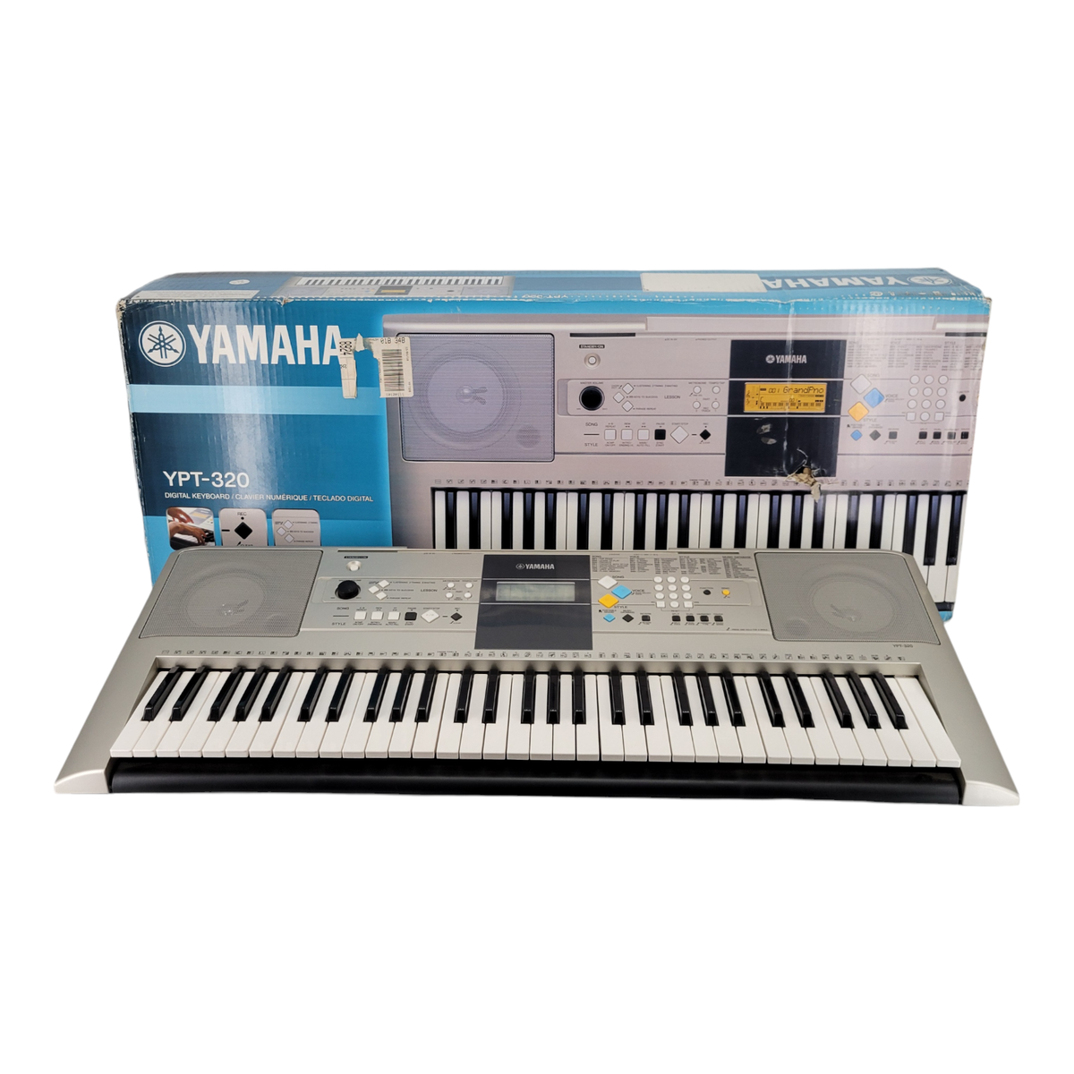 Yamaha YPT-320 Portable 61-Key Digital Keyboard with Built-In