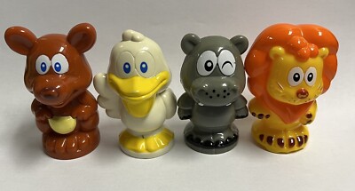 VTech Smartville Town Zoo Animal Figures Replacement Lot of 4 Figures