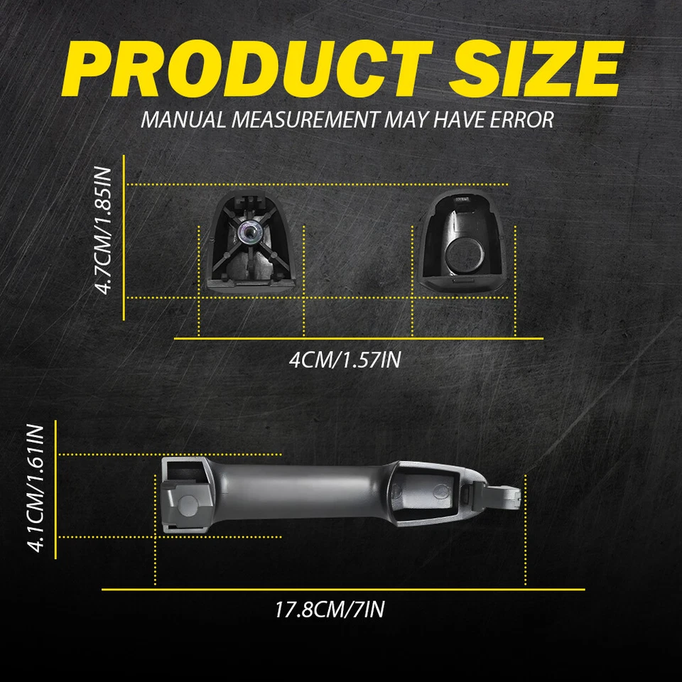Manija de puerta exterior Matrix Corolla 2001-2012 Toyota RAV4/2003-2010 Foto 2 de 4