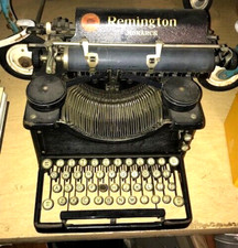 Antique Remington Monarch Black Manual Typewriter  thumbnail