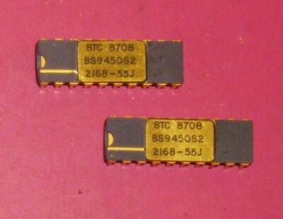 2 Stück IC STC 8708 BS9450S2 2168 - 56J  /  LF IC 26