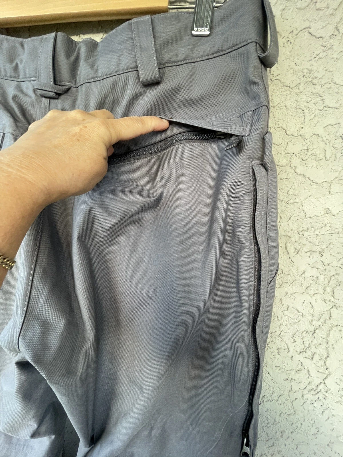 burton radar snowboard ski lined adjust waist pants