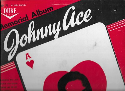 Johnny Ace Memorial Album Rare JAMAICAN PRESS DG ~GG Records Kingston NM MONO