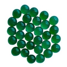  WHOLESALE NATURAL GREEN ONYX CABOCHON ROUND SHAPE LOOSE GEMSTONE