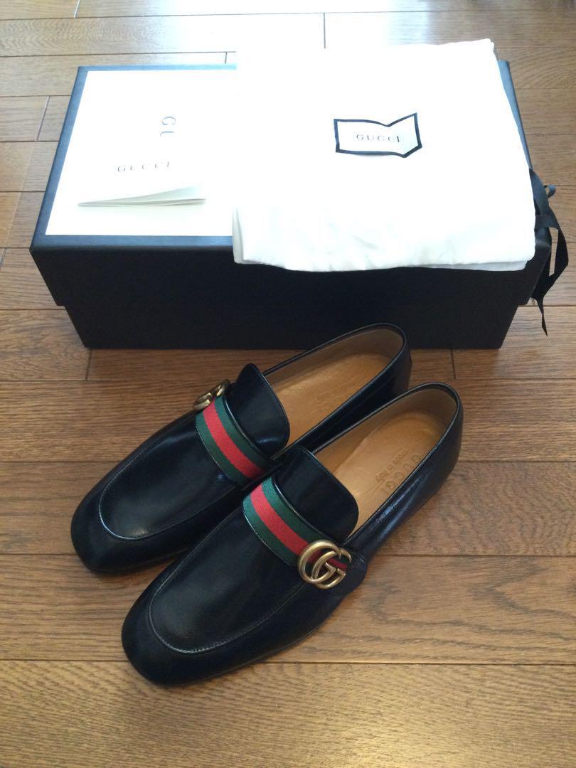 Gucci GG Marmont leather loafers
