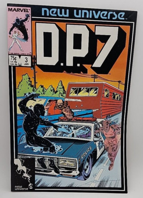 D.P.7 #3 (Marvel Comics January 1987)