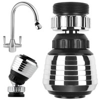 Wasserhahn Strahlregler Wassersparend Perlator Brause 360° Schwenkbar M22/M24
