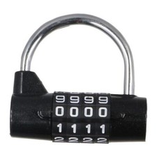 4 Digit Password Safety Lock Security Combination Lock Travel Safe Code Lock