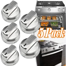 5 PACK OEM For LG Stove Cook Top Knob LCG3011ST LCG3091ST LCG3611ST LCG3691ST US