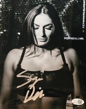 Sonya Deville SIGNED 8x10 METALLIC Photo Wrestling Auto JSA COA - WWE NXT
