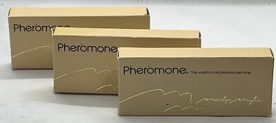 Pheromone by Marilyn Miglin 1/8oz PURE PERFUME *Very Rare* 1/2 FULL w Box Extras