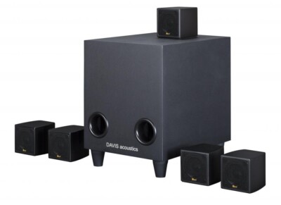 Davis Acoustics Cinestyle Surround-Lautsprecher-Set, schwarz